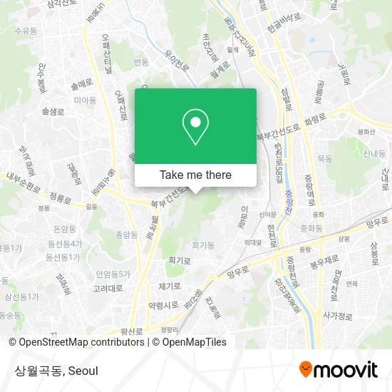 상월곡동 map