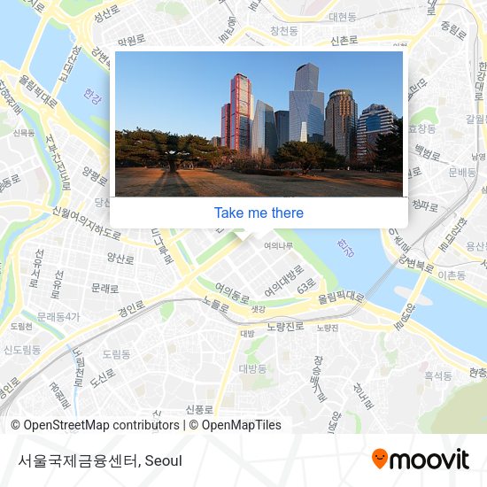 서울국제금융센터 map