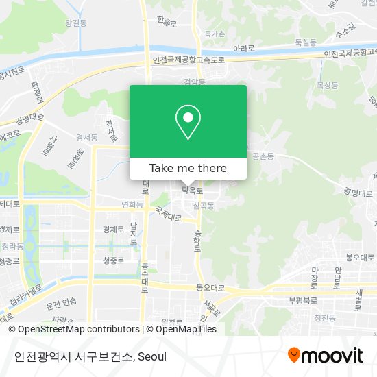 인천광역시 서구보건소 map