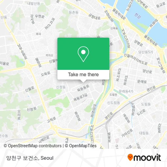 양천구 보건소 map