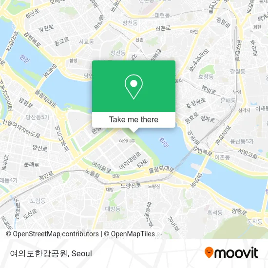 여의도한강공원 map