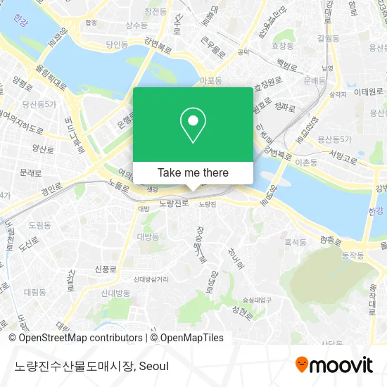 노량진수산물도매시장 map