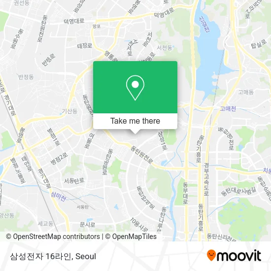 삼성전자 16라인 map