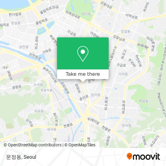 문정동 map