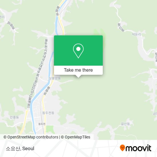 소요산 map