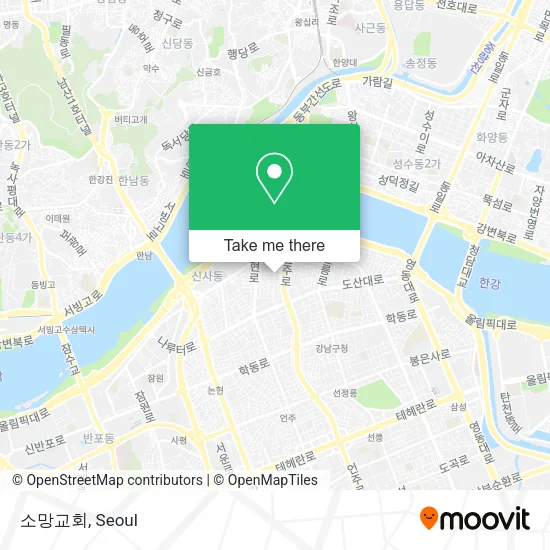 소망교회 map