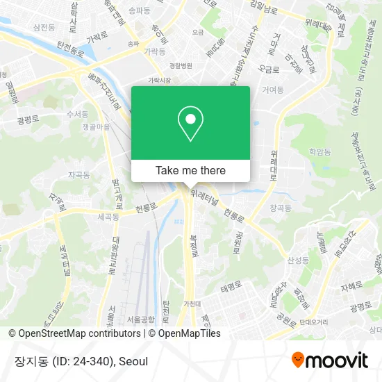 장지동 (ID: 24-340) map