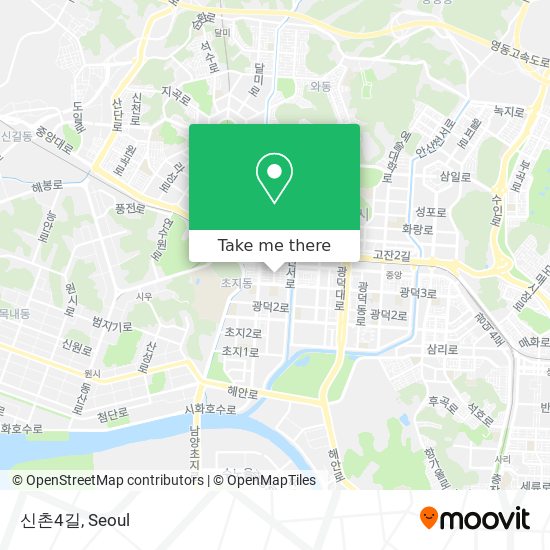 신촌4길 map