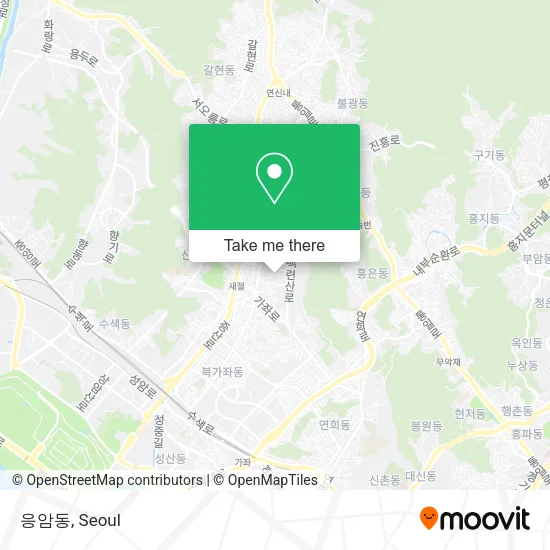 응암동 map