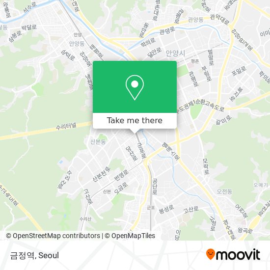 금정역 map