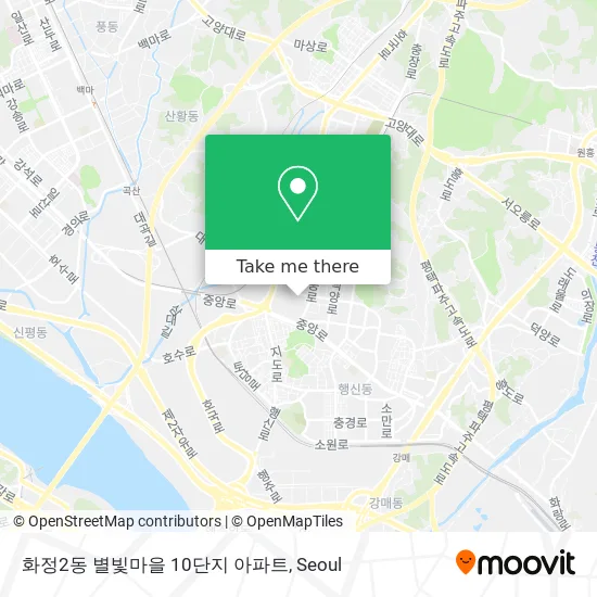 화정2동 별빛마을 10단지 아파트 map