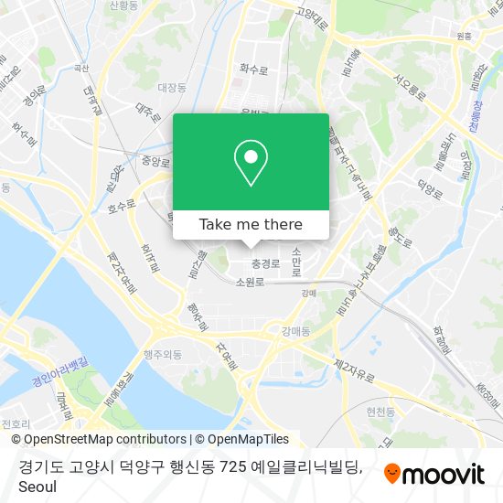 경기도 고양시 덕양구 행신동 725 예일클리닉빌딩 map