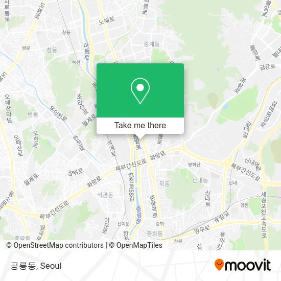 공릉동 map