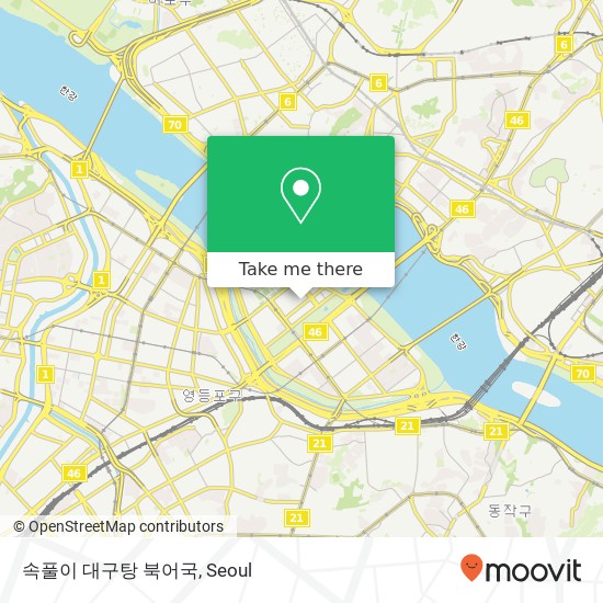 속풀이 대구탕 북어국 map