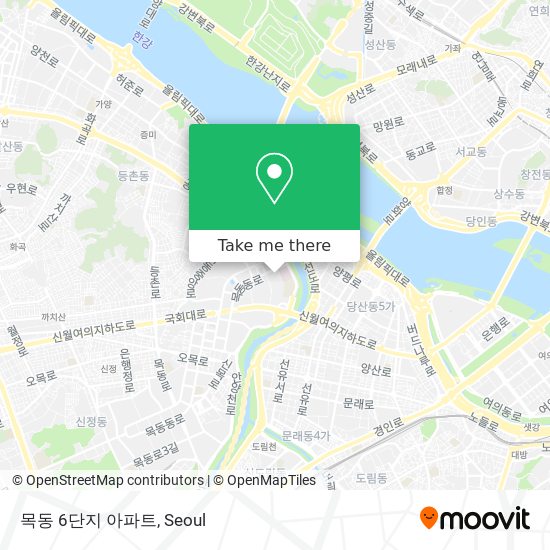 목동 6단지 아파트 map
