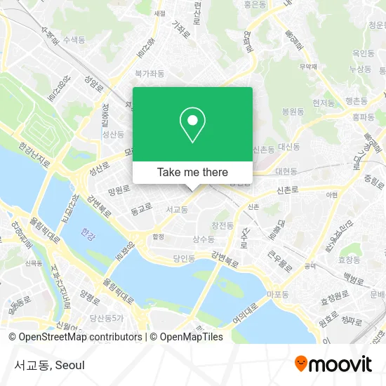 서교동 map