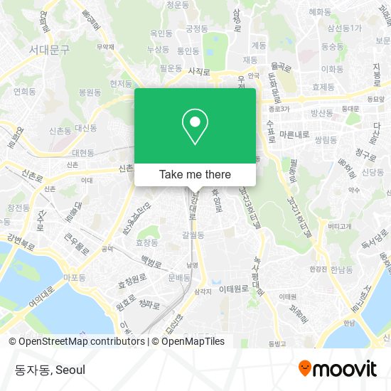 동자동 map