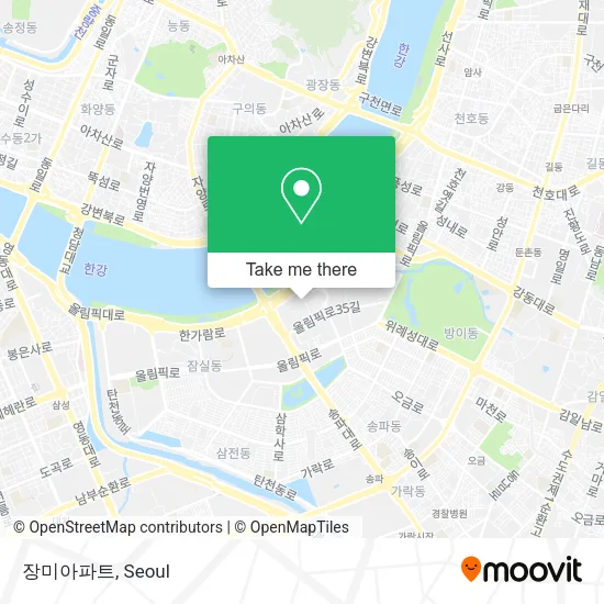 장미아파트 map