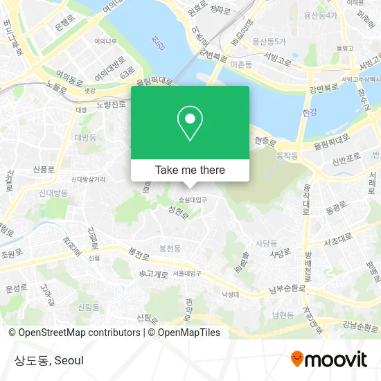상도동 map