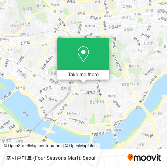 포시즌마트 (Four Seasons Mart) map