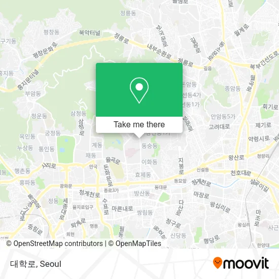 대학로 map