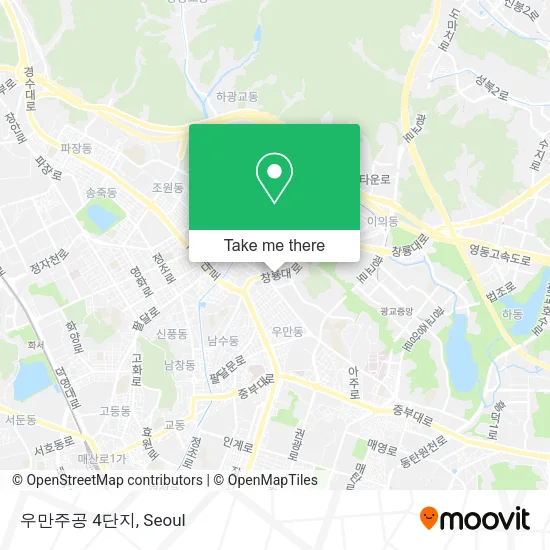 우만주공 4단지 map