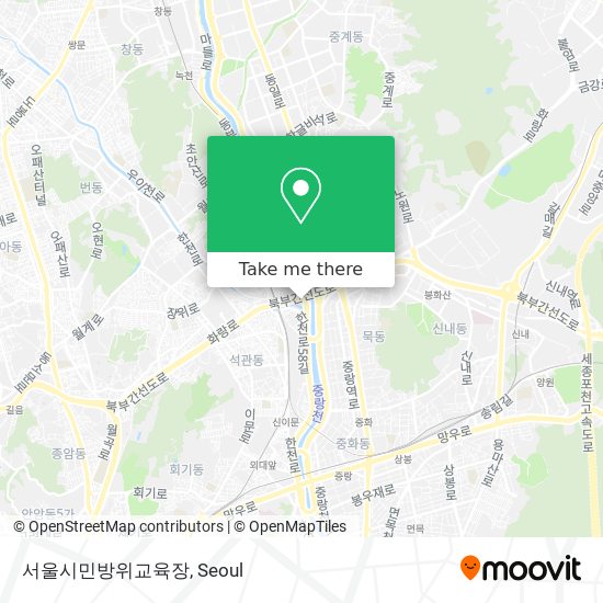 서울시민방위교육장 map
