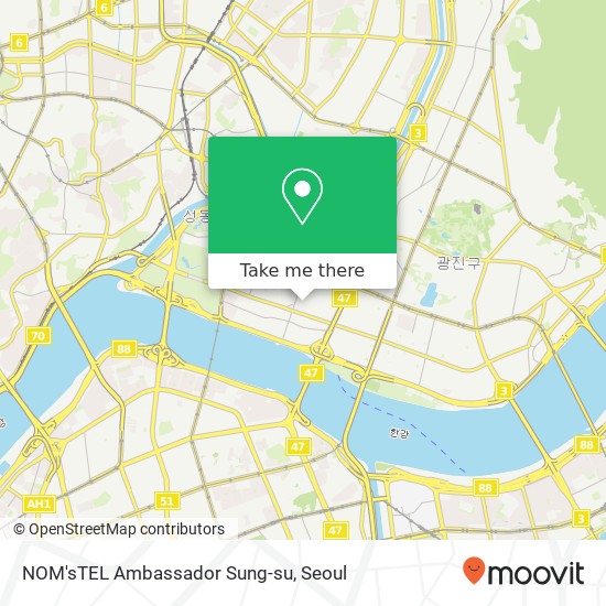 NOM'sTEL Ambassador Sung-su map