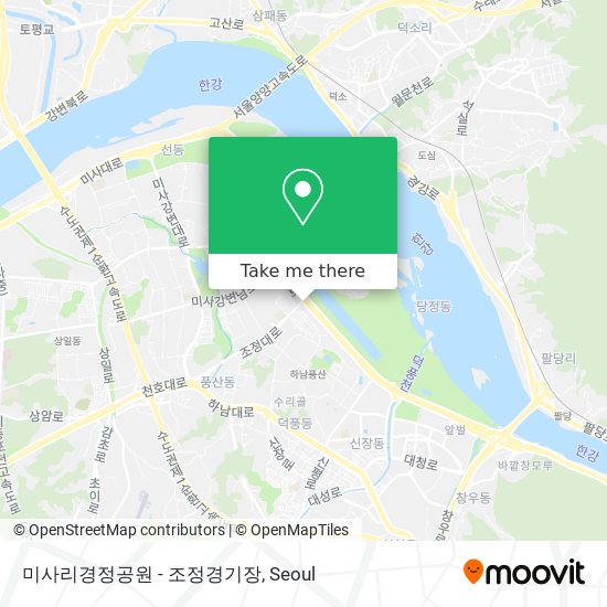 미사리경정공원 - 조정경기장 map