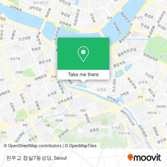 천주교 잠실7동성당 map