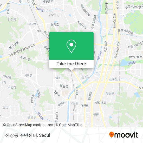 신장동 주민센터 map