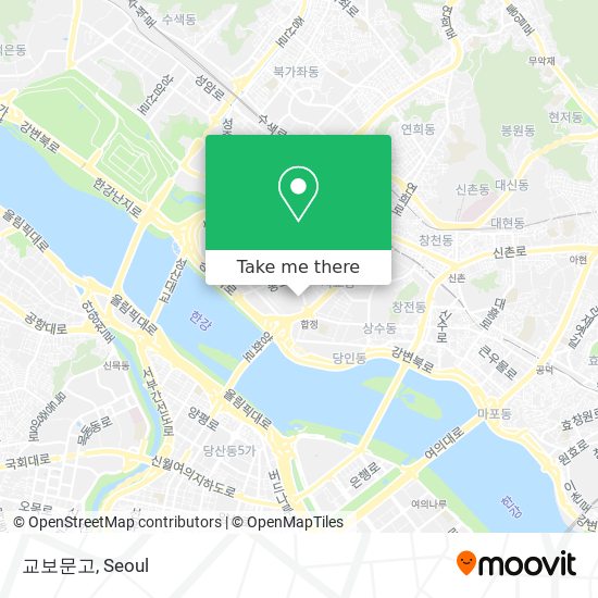 교보문고 map