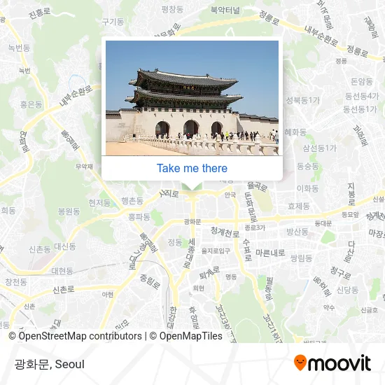광화문 map