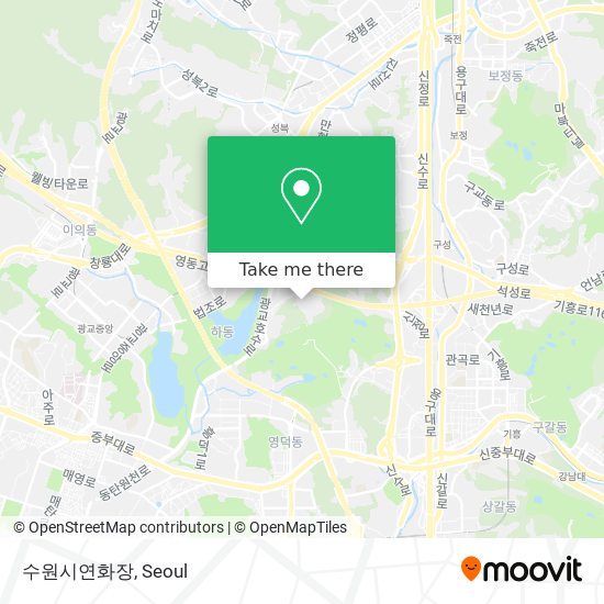 수원시연화장 map
