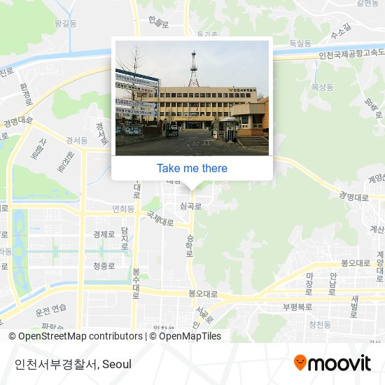 인천서부경찰서 map