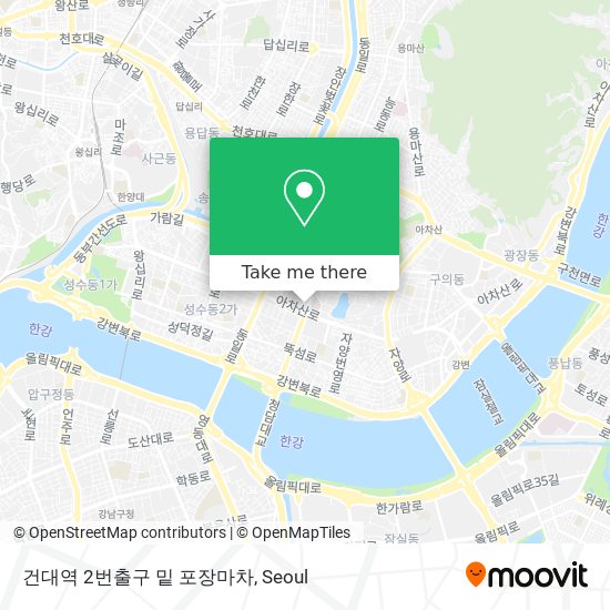 건대역 2번출구 밑 포장마차 map