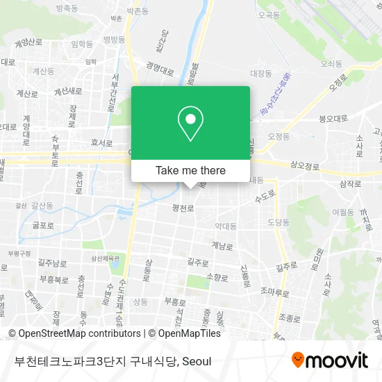 부천테크노파크3단지 구내식당 map
