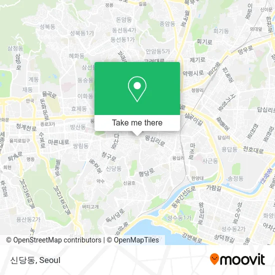 신당동 map