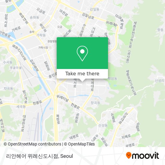 리안헤어 위례신도시점 map
