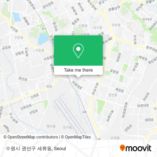 수원시 권선구 세류동 map