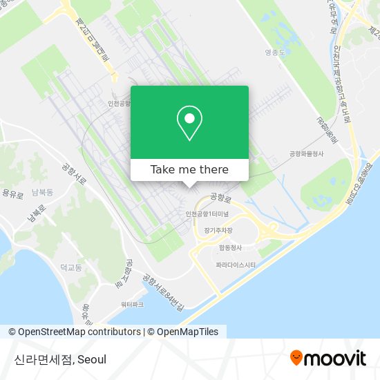신라면세점 map