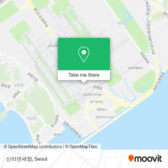 신라면세점 map