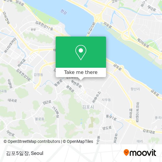 김포5일장 map