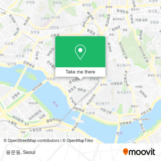 용문동 map