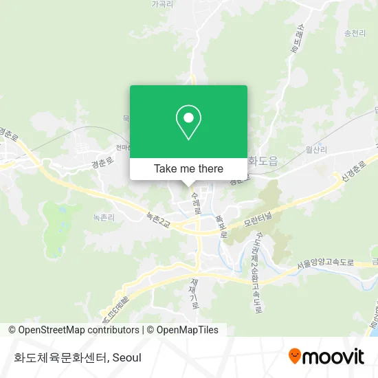 화도체육문화센터 map