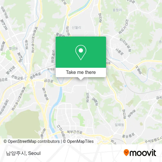 남양주시 map
