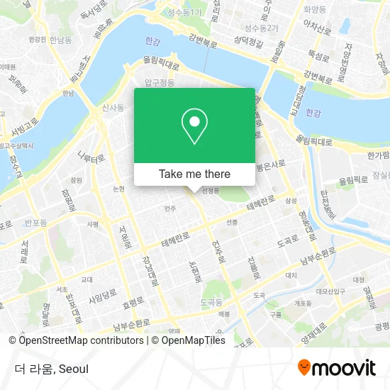 더 라움 map