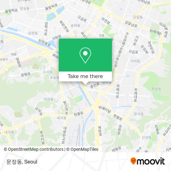 문정동 map