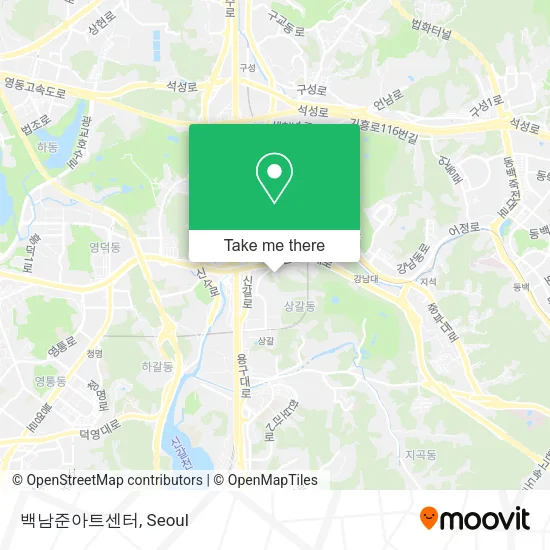 백남준아트센터 map