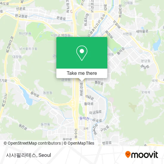샤샤필라테스 map